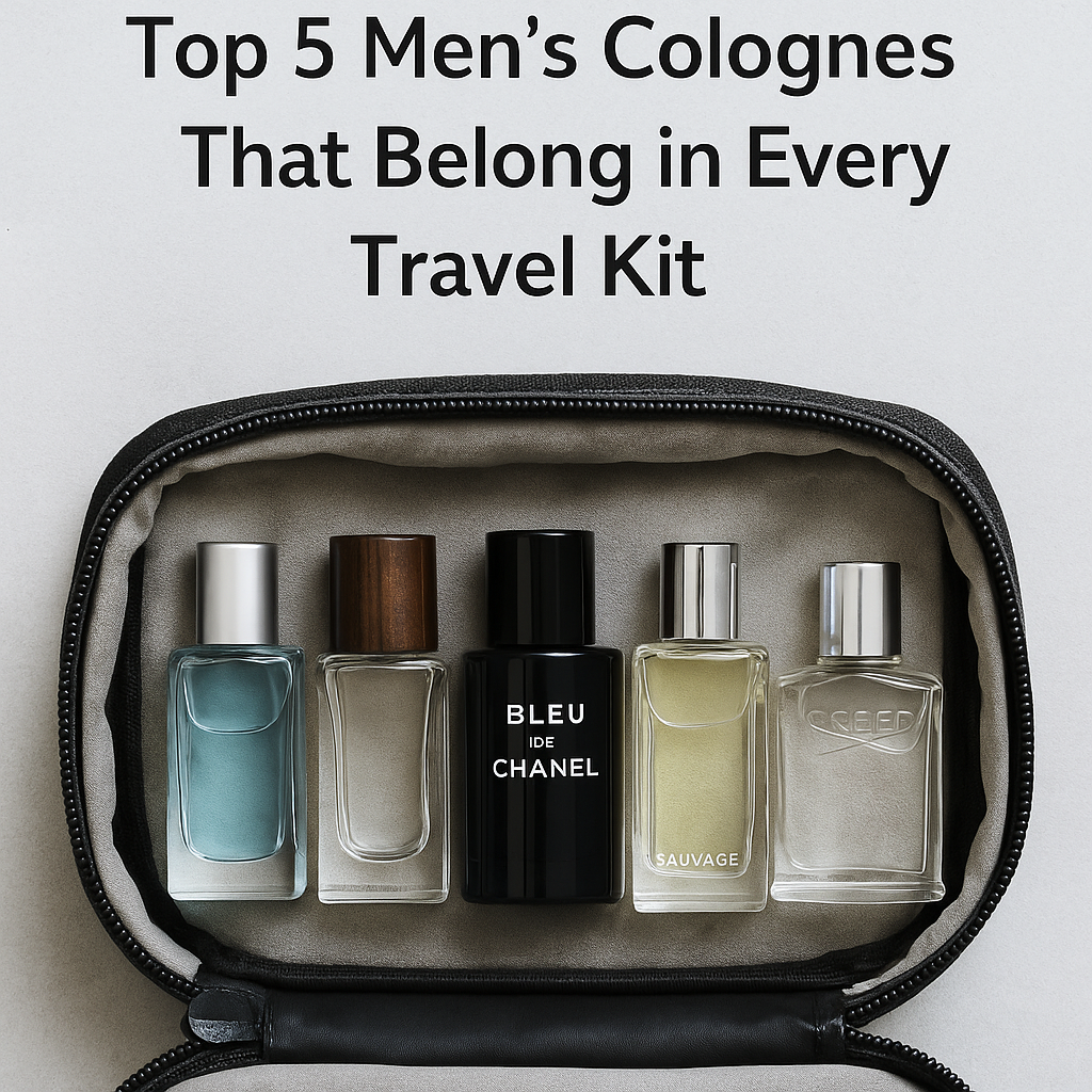 Top 5 Men’s Colognes That Belong in Every Travel Kit