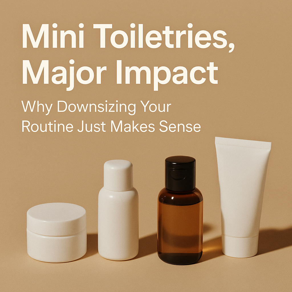 Mini Toiletries, Major Impact: Why Downsizing Your Routine Just Makes Sense