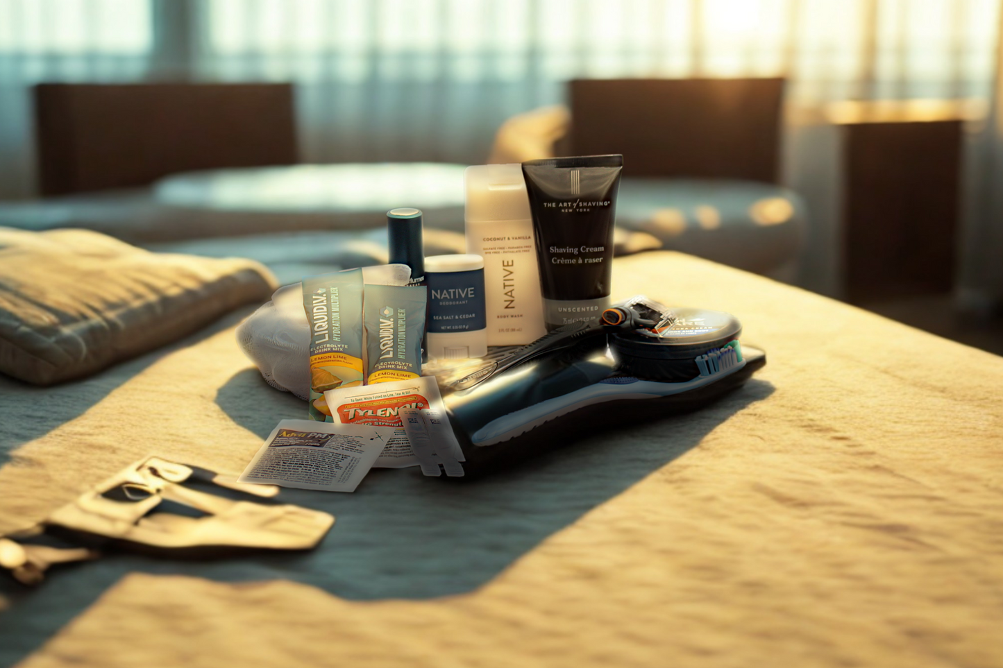 travel sized toiletries