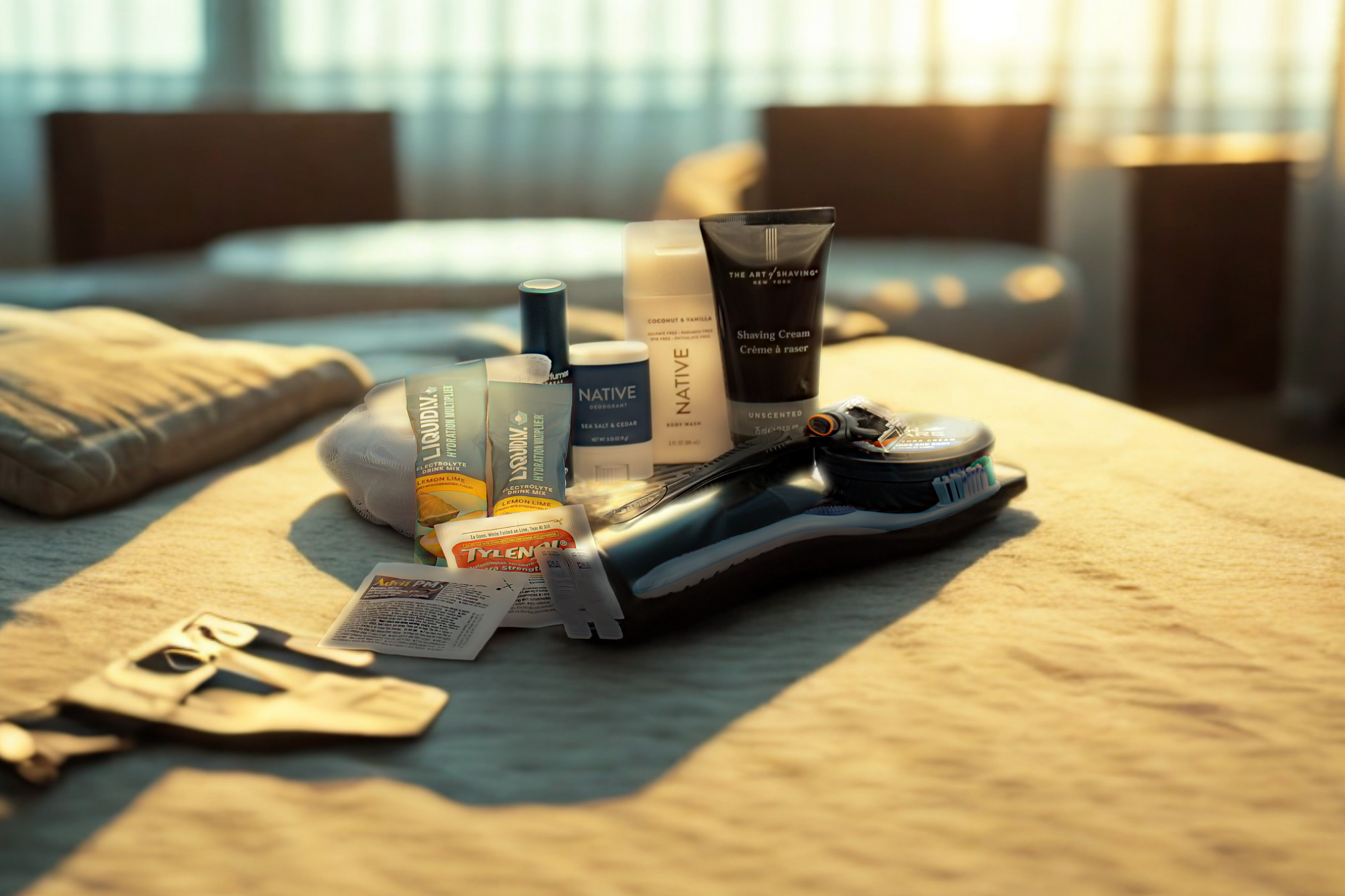 travel sized toiletries