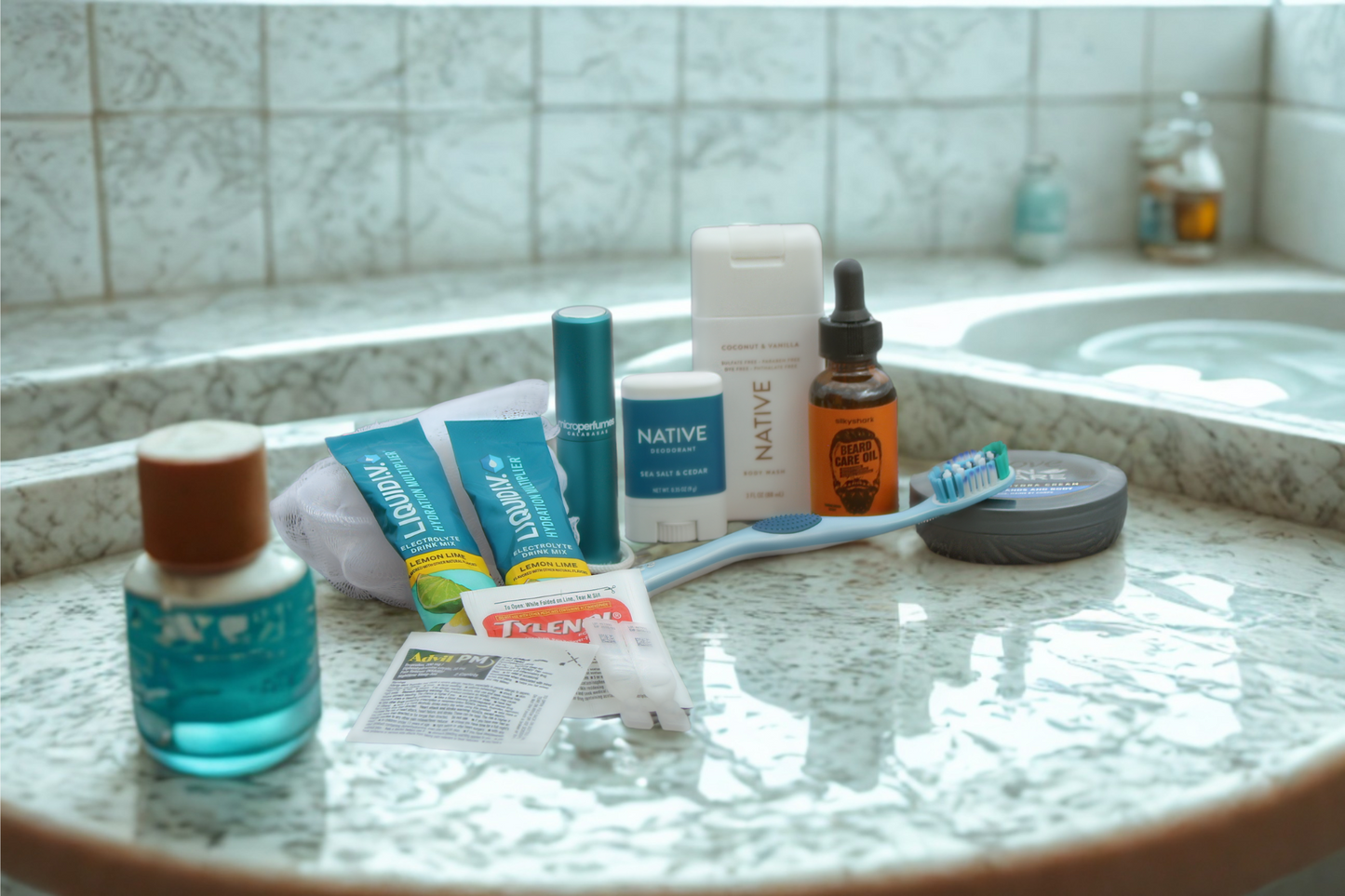 travel sized toiletries
